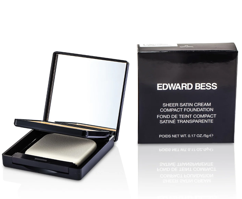 エドワードべスEdward Bess レディースSheer Satin Cream Compact Foundation シアーサテンクリームコンパクトファンデーション# NATURAL