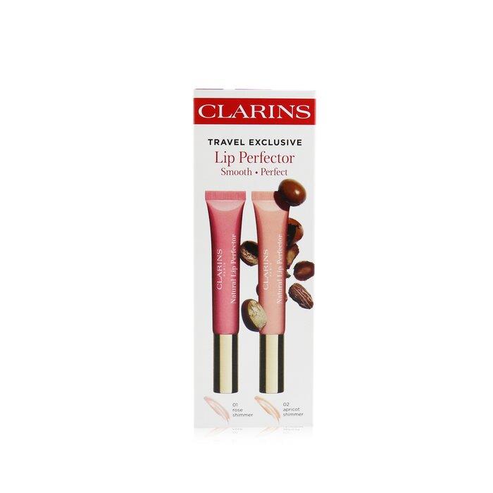 クラランス CLARINS レディース ナチュラル リップ パーフェクター デュオ (2x リップ パーフェクター) 01 & 02 3380810362923