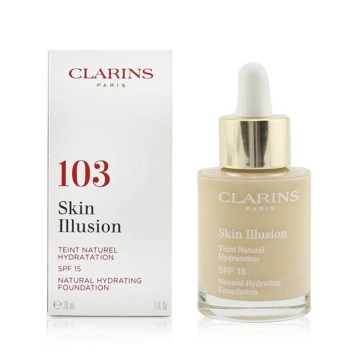 クラランス CLARINS レディース スキン イリュージョン ファンデーション# 103 Ivory 3380810234299