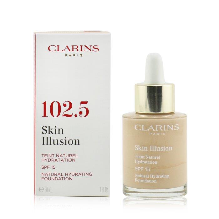 クラランス CLARINS レディース スキン イリュージョン ファンデーション # 102.5 Porcelain 3380810234282