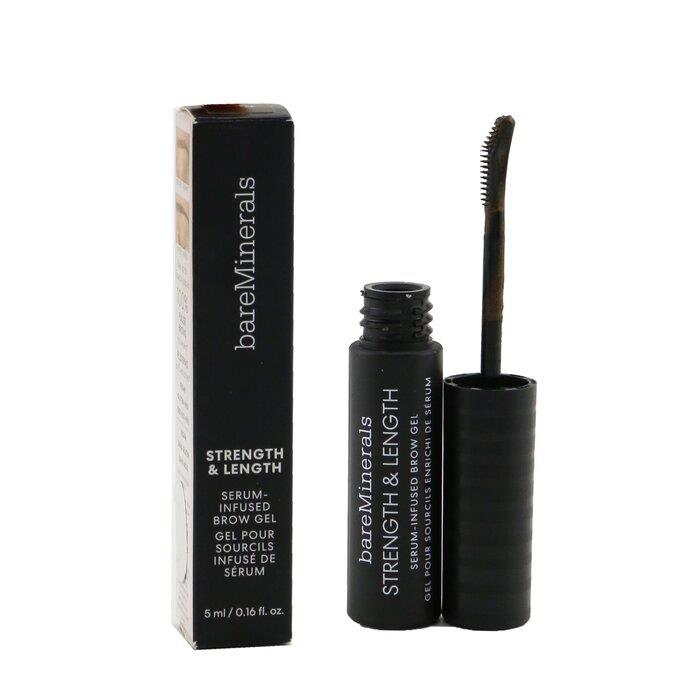 ベアミネラル BAREMINERALS レディース ストレングス ＆ レングス セラム インフューズド ブロウ ジェル # COFFEE 098132573998
