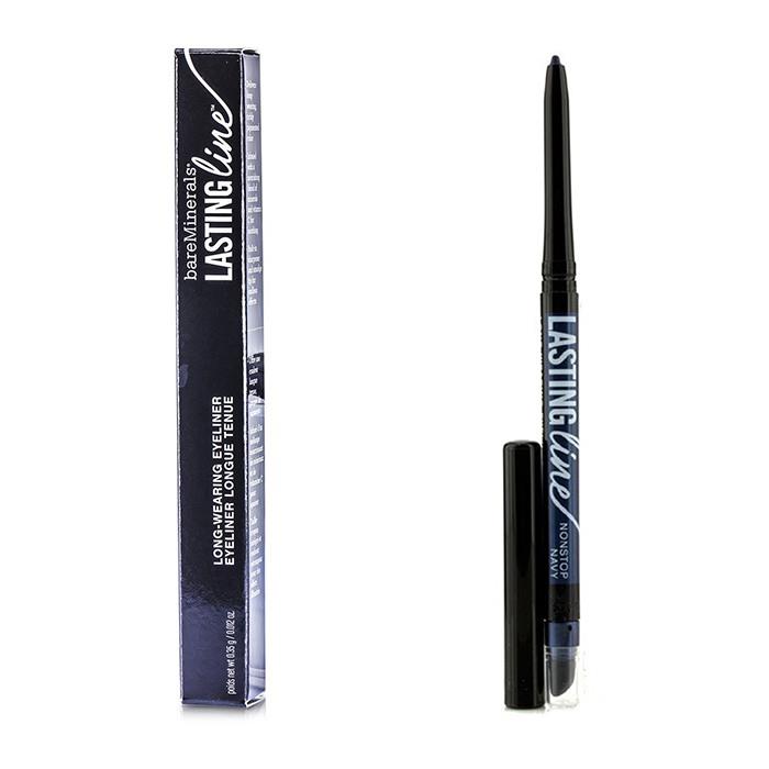 ベアミネラル BAREMINERALS レディース ラスティング ライン ロング ウェアリング アイライナー NONSTOP NAVY 098132337446