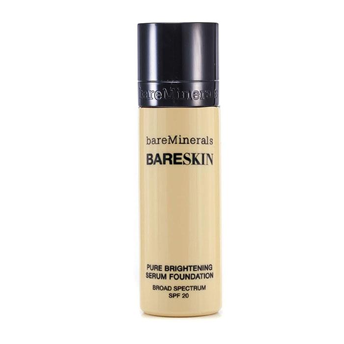 ベアミネラル BAREMINERALS レディース ベアスキンピュアブライトニングセラム ファンデーション SPF 20 # 04 BARE IVORY 098132364329