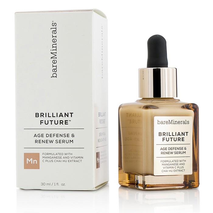 ベアミネラル BAREMINERALS レディース ブリリアント フューチャー エージ ディフェンス &リニュー セラム  098132445752