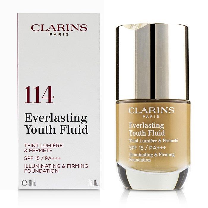 クラランス CLARINS レディース エヴァーラスティング ユース フルイド # 114 CAPPUCCINO 3380810318838
