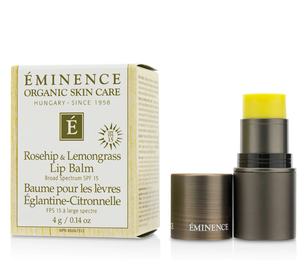 エミネンス Eminence レディース Organic Skincare Rosehip & Lemongrass Lip Balm ローズヒップ & レモングラス リップ バーム SPF 15
