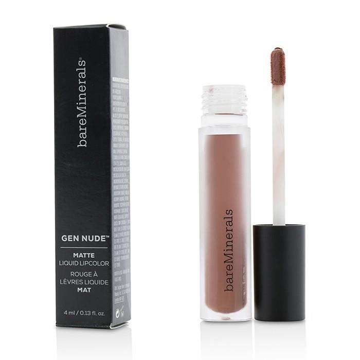 ベアミネラル BAREMINERALS レディース ジェン ヌード マット リキッド リップカラー BO$$ 098132474318