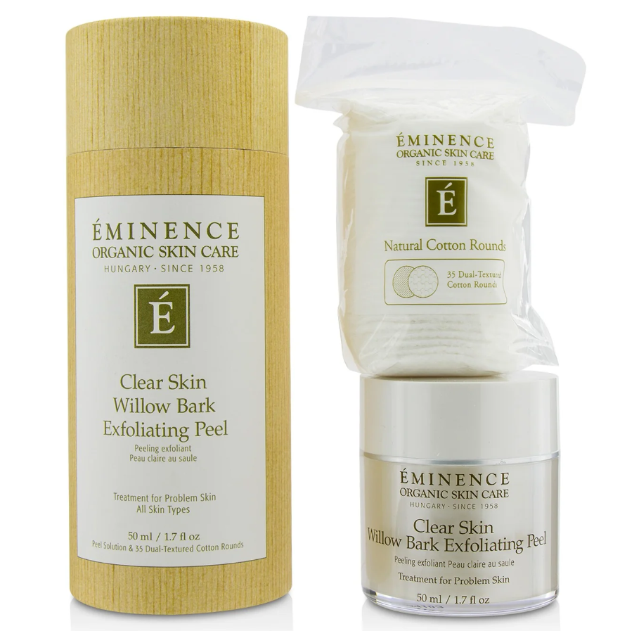 エミネンス Eminence レディースExfoliating Peel Clear Skin Willow Barkクリア スキン ウィロウ バーk エクスフォリエイティングピール 50ML