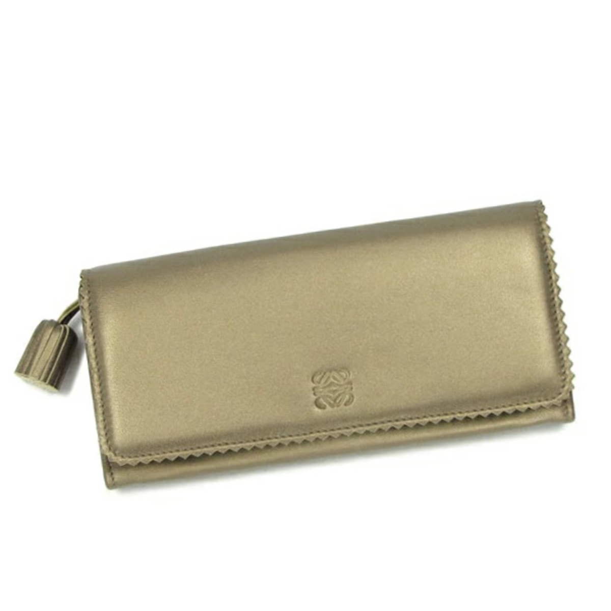ロエベ LOEWE レディース長財布 アマソナ AMAZONA レザー 二つ折り コンチネンタル 18281F11 1100 8156
