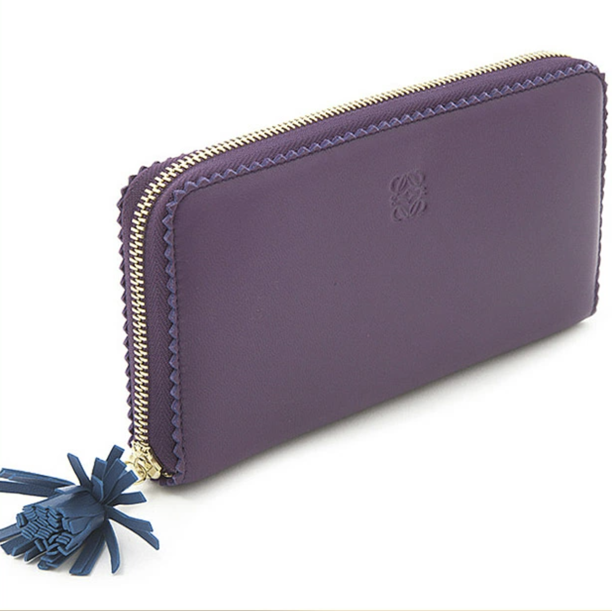 ロエベ LOEWE  レディースラウンドファスナー 長財布 182N81F13 1100 6100