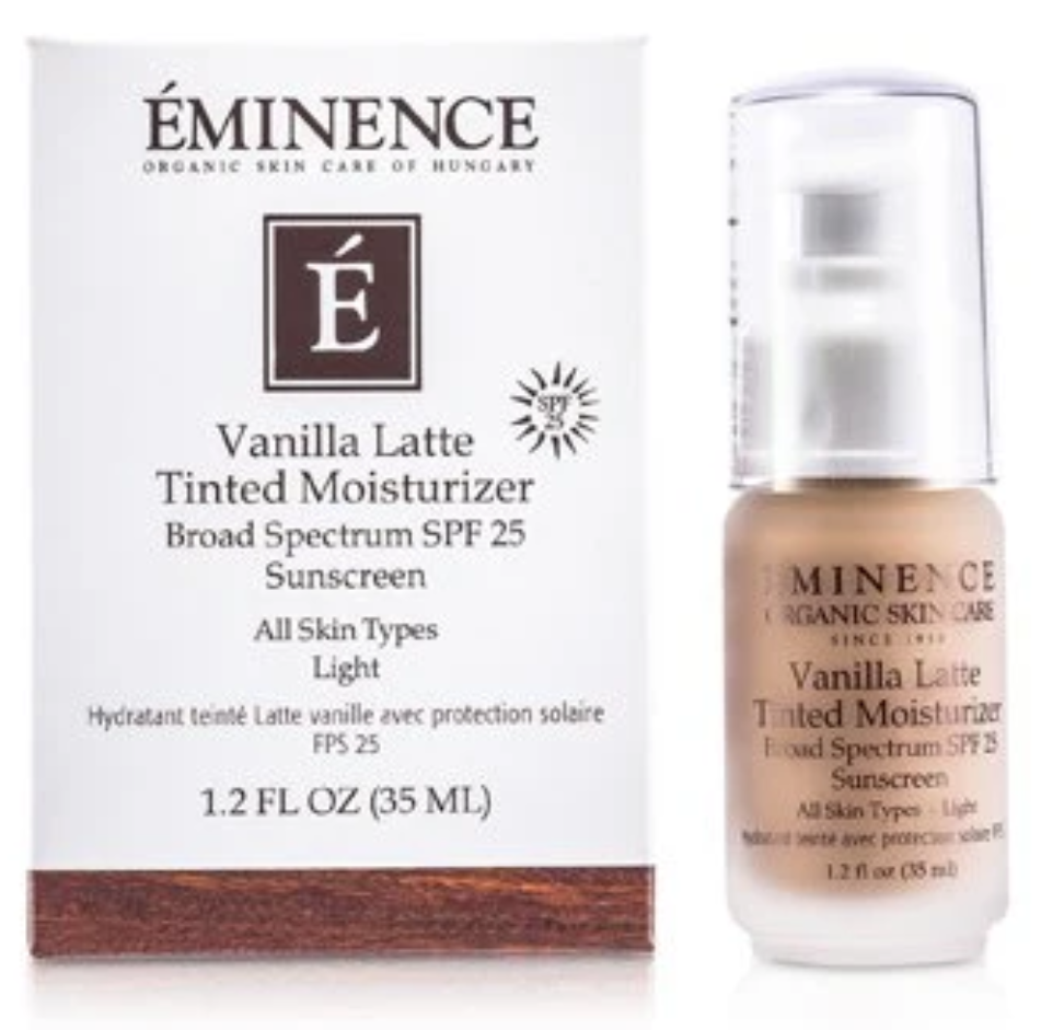 エミネンス Eminence レディース Vanilla Latte Tinted Moisturizer Broad Spectrum SPF 25 Sunscreen バニラ ラッテ ティンテッド モイスチャライザー35ML
