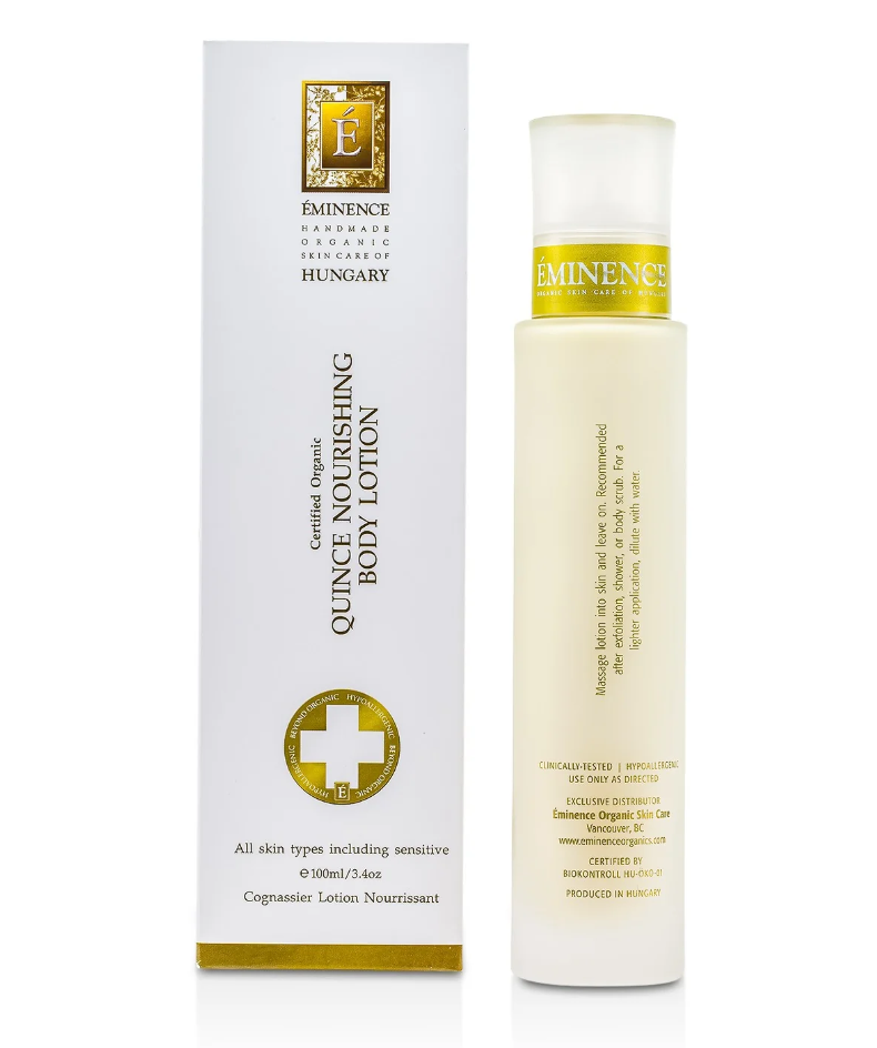 エミネンス Eminence レディース Quince Nourishing Body Lotionクインス ナリッシング ボディ ローション100ML