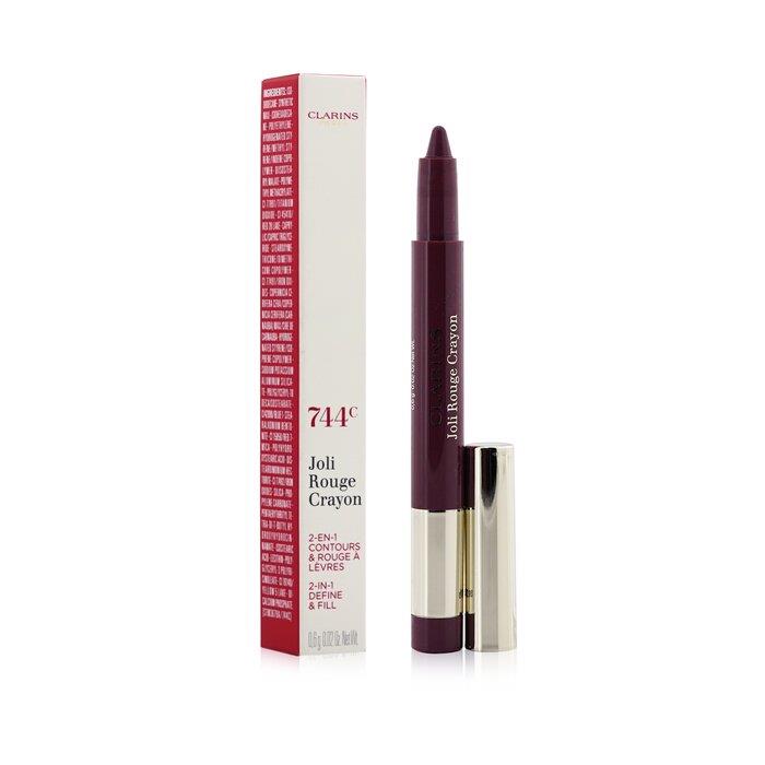 クラランス CLARINS レディース ジョリ ルージュ クレヨン # 744C PLUM 3380810382488