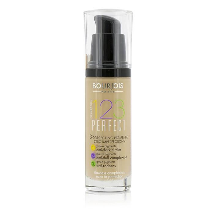 ブルジョワ BOURJOIS レディース 123 パーフェクト ファンデーション SPF 10 NO. 53 LIGHT BEIGE 3052503635309