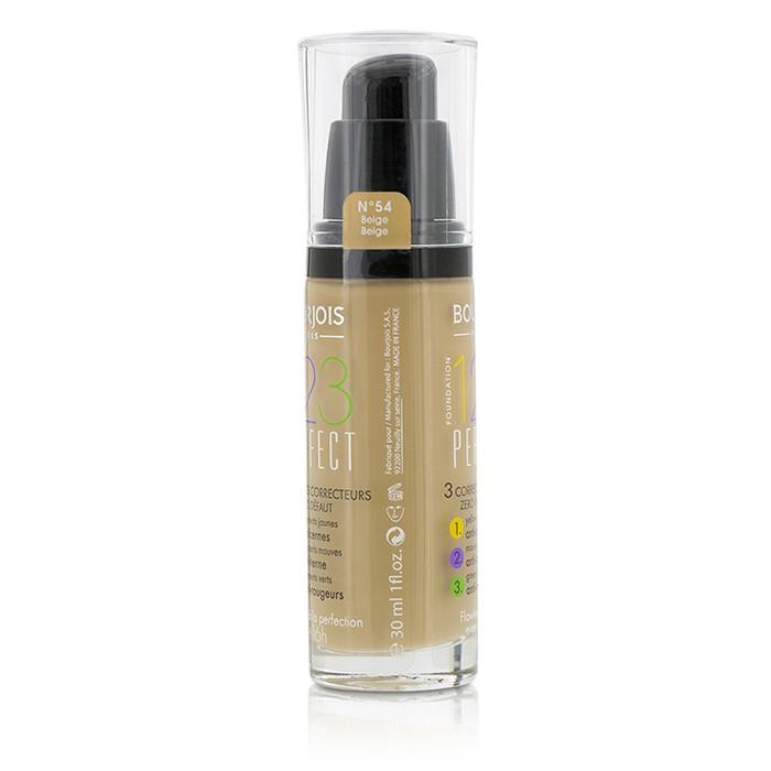 ブルジョワ BOURJOIS レディース 123 パーフェクト ファンデーション SPF 10 NO. 54 ベージュ 3052503635408