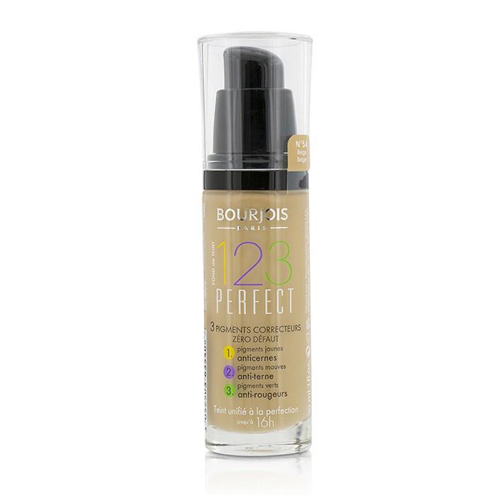 ブルジョワ BOURJOIS レディース 123 パーフェクト ファンデーション SPF 10 NO.55 ダークベージュ 3052503635507