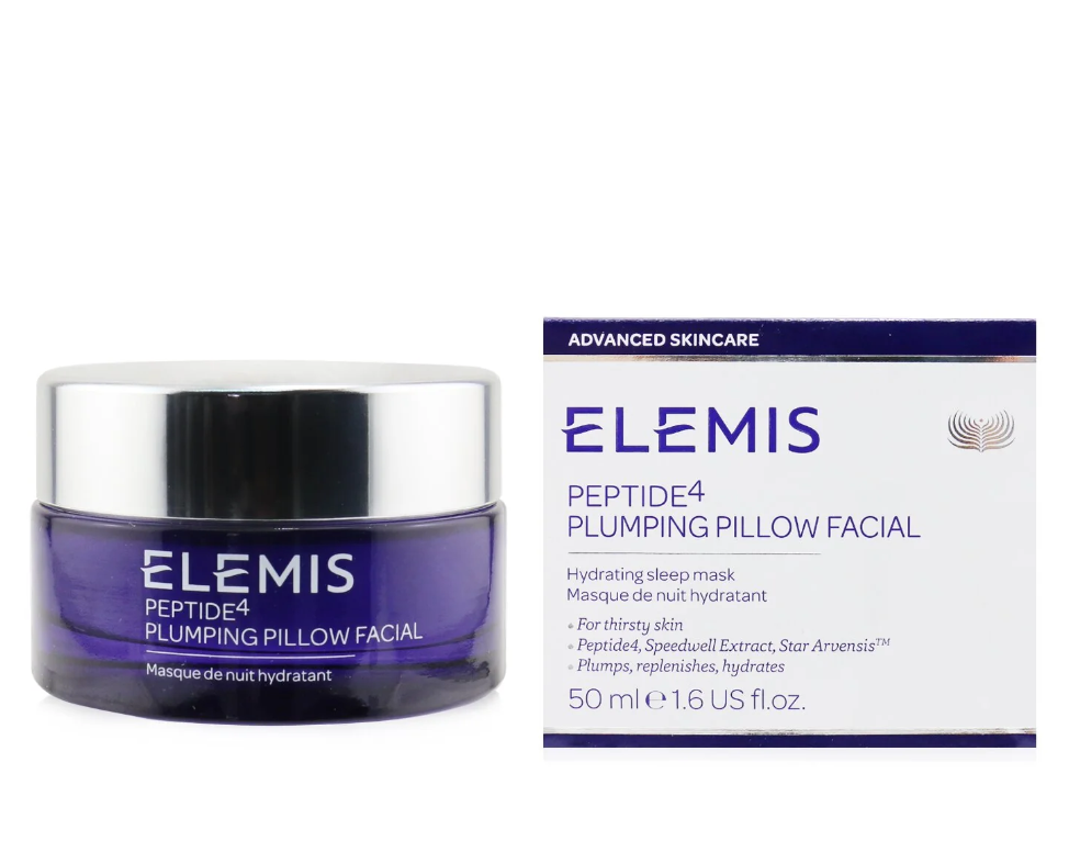 エレミスELEMIS レディース Peptide4 Plumping Pillow Facialフェイシャル ハイドレーティング スリープ マスク50ML