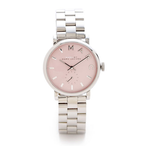 マークジェイコブス MARC JACOBS レディース 腕時計 MBM3280 BAKER ベイカー シルバー×ローズ