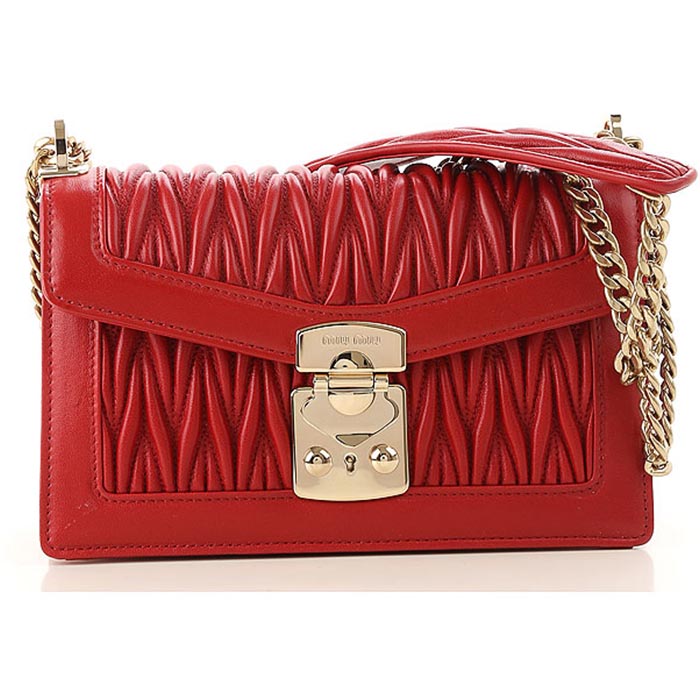 ミュウミュウ MIU MIU BAG レディースバッグ ショルダーバッグ 5BD083 N88 FUOC