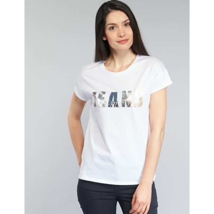 アルマーニ ジーンズ AJ レディースTシャツ 3Y5T07 5J14Z 1100