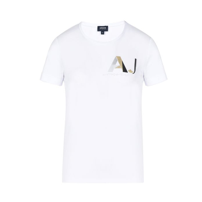 アルマーニ ジーンズ AJ レディースTシャツ 3Y5T41 5JABZ 1100