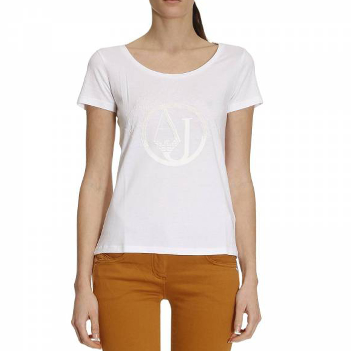 アルマーニ ジーンズ AJ レディースTシャツ 3Y5T48 5JZNZ 1100
