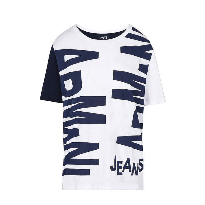 アルマーニ ジーンズ  AJ レディースTシャツ 3Y5T55 5JPXZ 1100