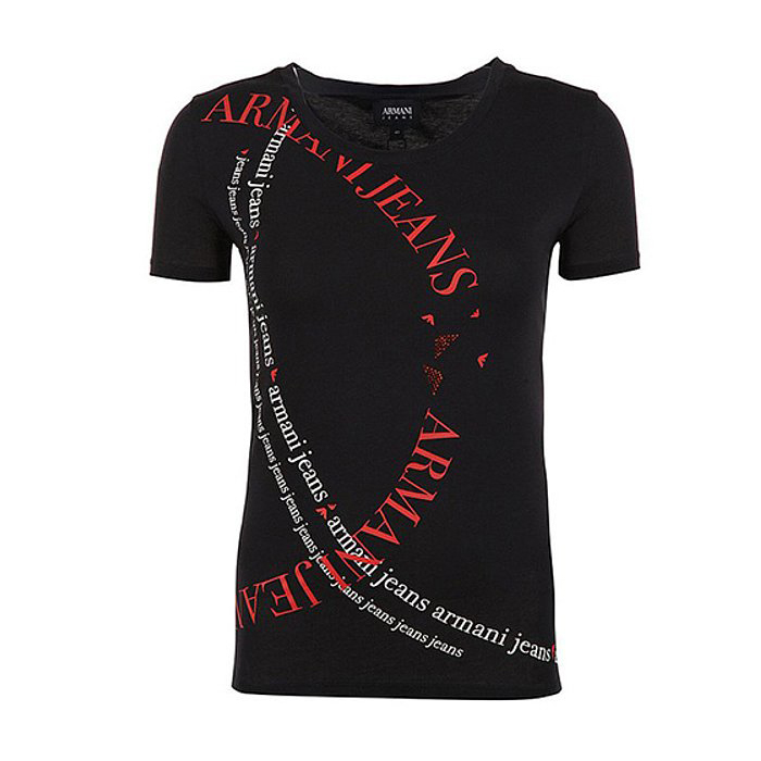 アルマーニ ジーンズ AJ レディースTシャツ 3Y5T56 5JPXZ 155N