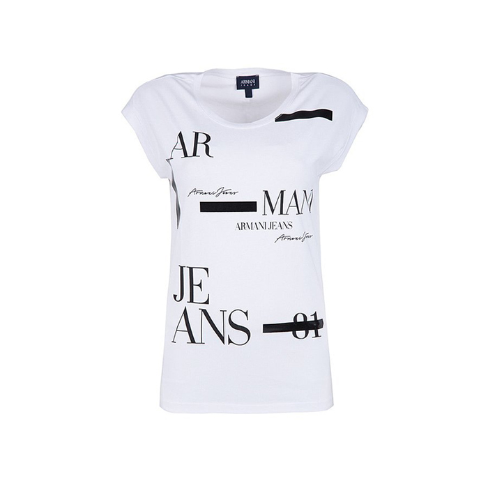 アルマーニ ジーンズ AJ レディースTシャツ 6Y5T22 5J23Z 1100