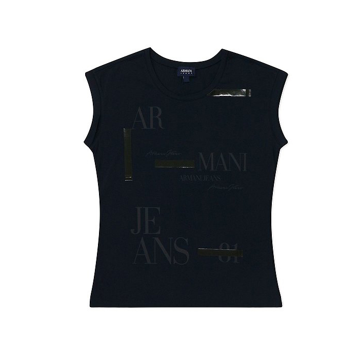 アルマーニ ジーンズ AJ レディースTシャツ 6Y5T22 5J23Z 1581