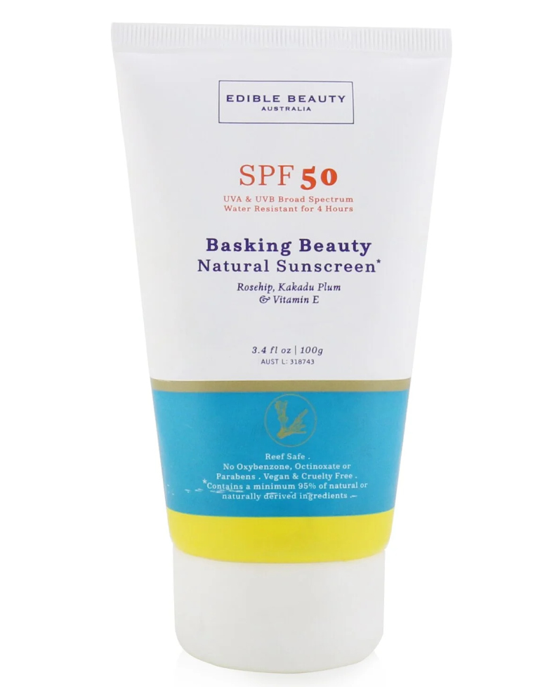 エディブルビューティーEDIBLE BEAUTYレディースBasking Beauty Natural Sunscreen SPF 50チュラル サンスクリーン 100G