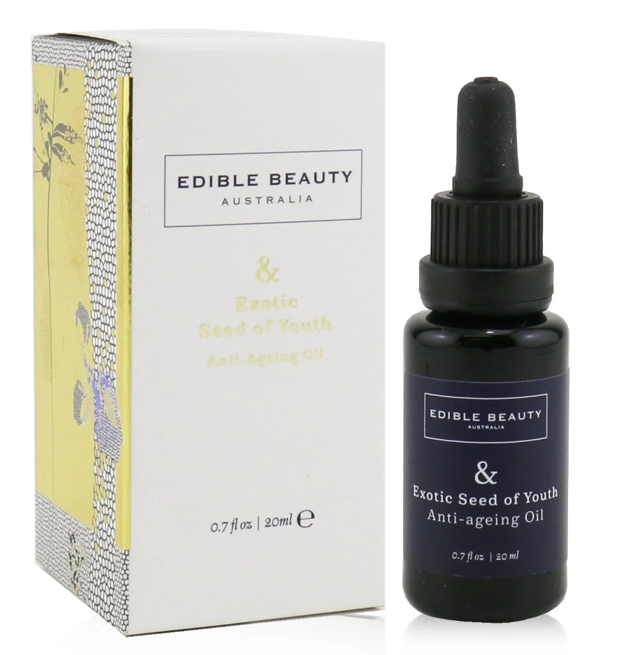 エディブルビューティーEDIBLE BEAUTYレディース& Exotic Seed of Youth Anti-Ageing Oilアンチエイジング オイル 20 ml