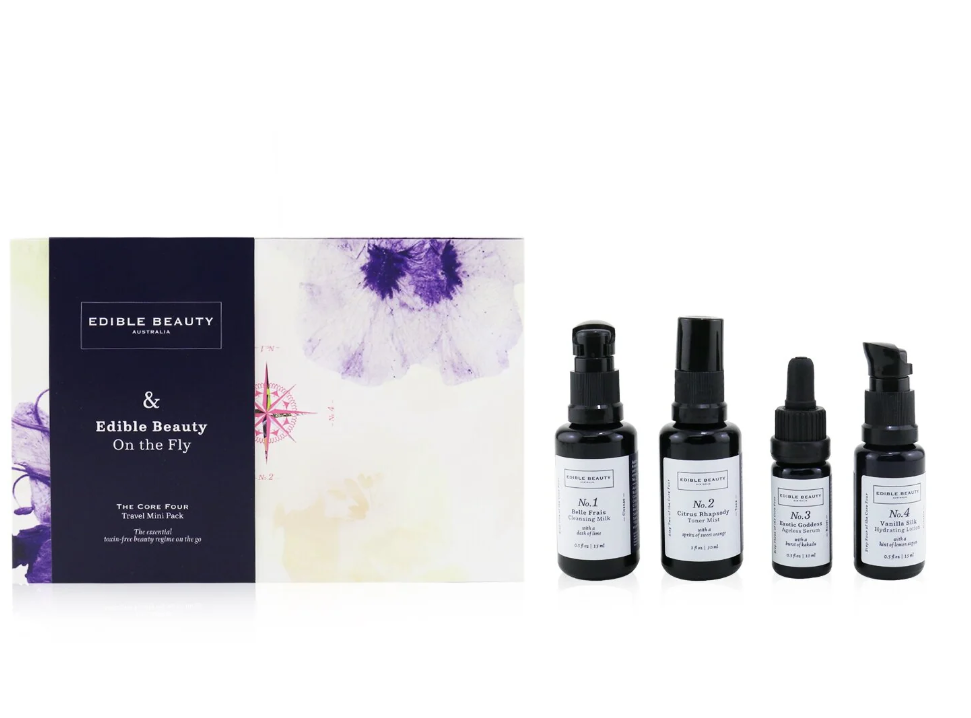 エディブルビューティーEDIBLE BEAUTYレディースOn The Fly Travel Mini Kit ン ザ フライ トラベル ミニ キット4PCS