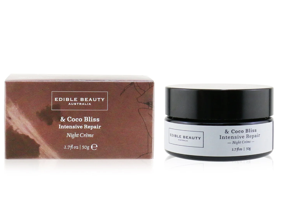 エディブルビューティーEDIBLE BEAUTYレディース& Coco Bliss Intensive Repair Night Creme ココブリス インテンシブ リペア ナイト クリーム 50g