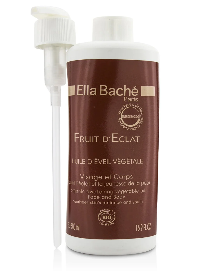 エラバシェ ELLA BACHE レディース Fruit D'Eclat Organic Awakening Vegetable Oilオーガニック アウェイキング ベジタブルオイル 500ml