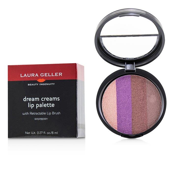 ローラ ゲラーLaura Geller レディース ドリームクリームス リップパレット(繰り出し式リップブラシ付き)  #ラズベリー 843095016101