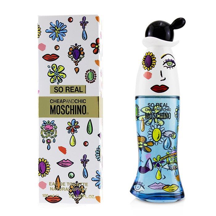 モスキーノ Moschino レディース  ソー リアル チープ & リアル オー デ トイレット スプレー 100ML 8011003838400