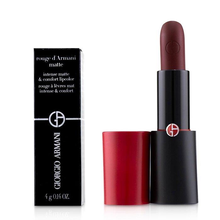 ジョルジオ アルマーニ Giorgio Armani レディース ルージュ ドゥアルマーニ マット インテンス マット & コンフォート リップカラー # 201 ナイトベリー 3614272132191