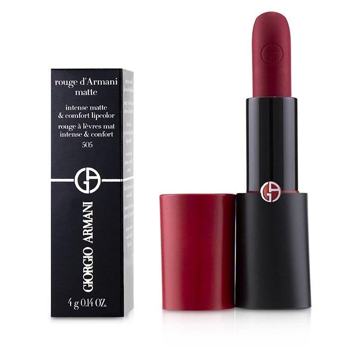 ジョルジオ アルマーニ Giorgio Armani レディース ルージュ ドゥアルマーニ マット インテンス マット & コンフォート リップカラー # 505 クインテッセンス 3614272121935