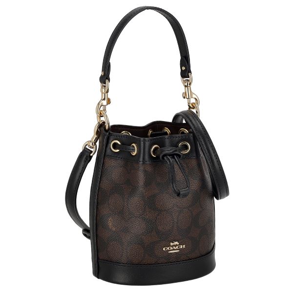 コーチ ショルダーバッグ ミニバケットバッグ 2WAYバッグ レディース シグネチャー COACH CW299 IMXAQ