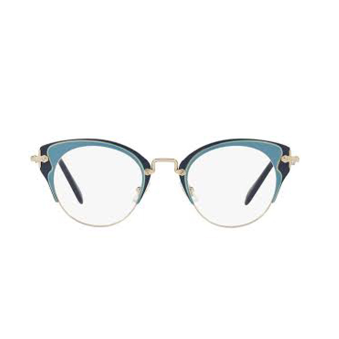 ミュウミュウ MIU MIU EYEWEAR レディースメガネフレーム  0MU52PV METAL U661O1
