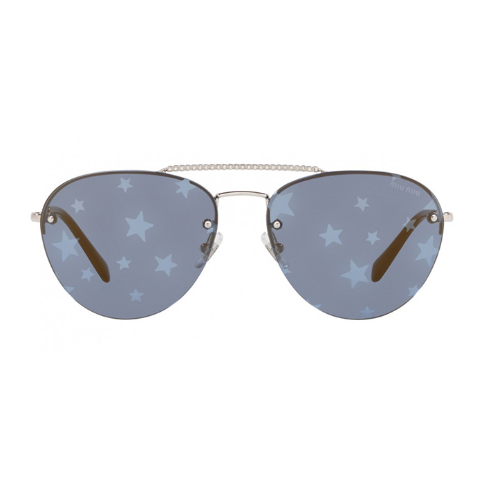 ミュウミュウ MIU MIU レディース サングラス 0MU54US  1BC182