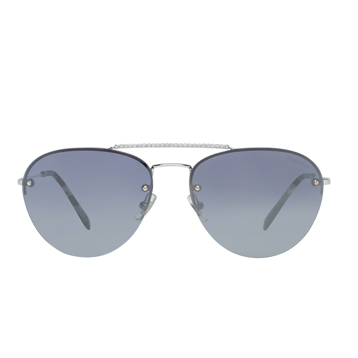 ミュウミュウ MIU MIU レディース サングラス 0MU54US  1BC3A0