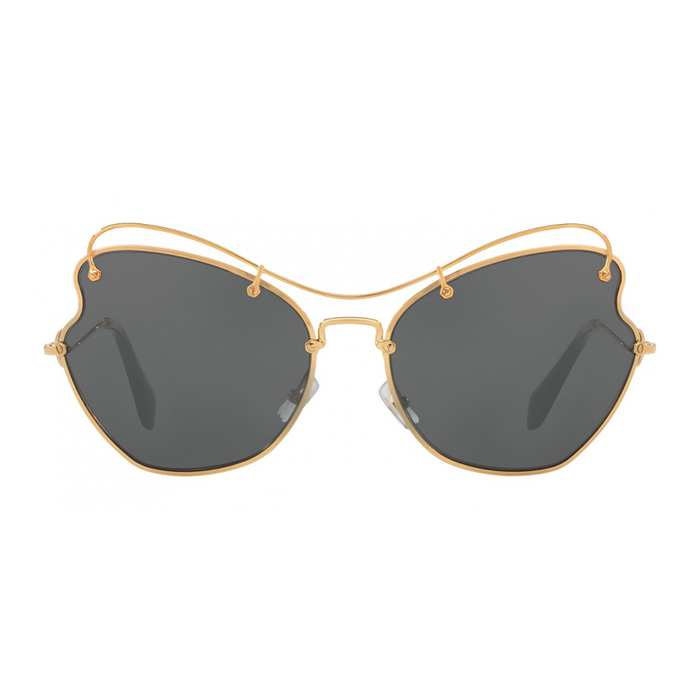 ミュウミュウ MIU MIU レディース サングラス0MU56RS METAL 7OE1A1