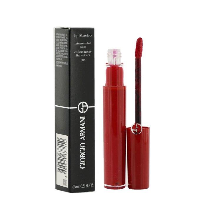 ジョルジオ アルマーニ Giorgio Armani レディース リップ マエストロ # 503 レッドフーシャ3605521677150