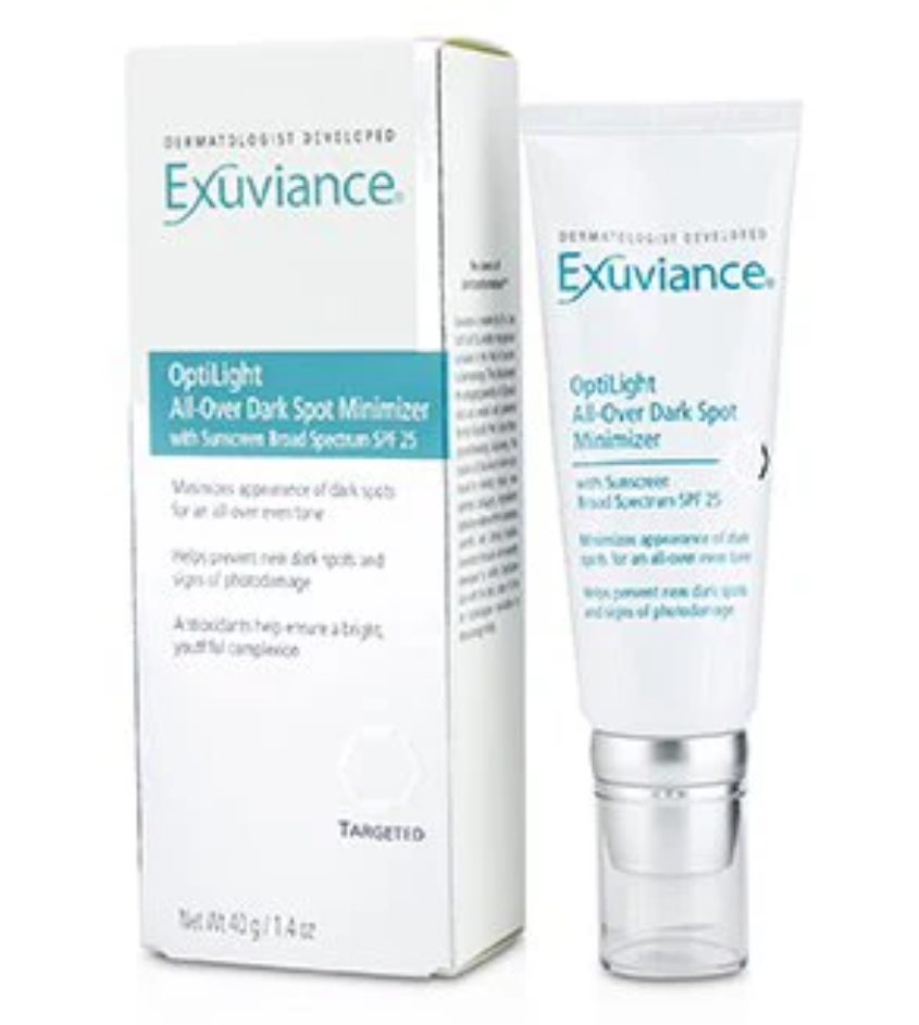 エクスビアンス Exuviance レディースOptilight All-Over Dark Spot Minimizer SPF25オプティライト オールオーバー ダークスポット ミニマイザー 40ML