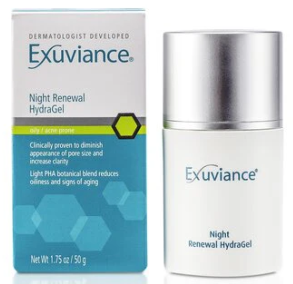 エクスビアンス Exuviance レディースNight Renewal Hydra Gelナイト リニューアル イドラ ジェル50G