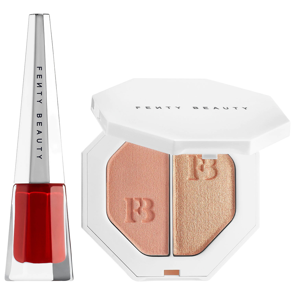 フェンティビューティFENTY BEAUTY レディース Stunna New Year Highlighter + Lip Set  ススタナニューイヤーハイライター＋リップセット 2点  840026643962
