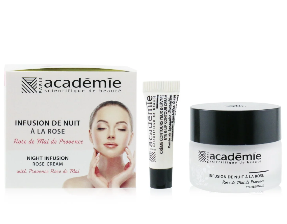 アカデミーAcademie レディース Aromatherapy Night Infusion Rose Creamアロマテラピー ナイト インフュージョン ローズ クリーム30ML