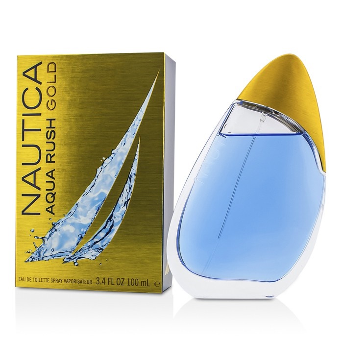 ノーチカ Nautica メンズアクアラッシュゴールド オードトワレスプレー 3607346500170